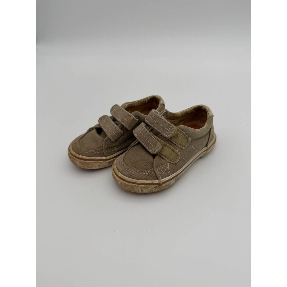 Sperry 6M Tan Halyard H&L Toddler Boat Shoes Sneakers Casual Preppy Nautical Kid